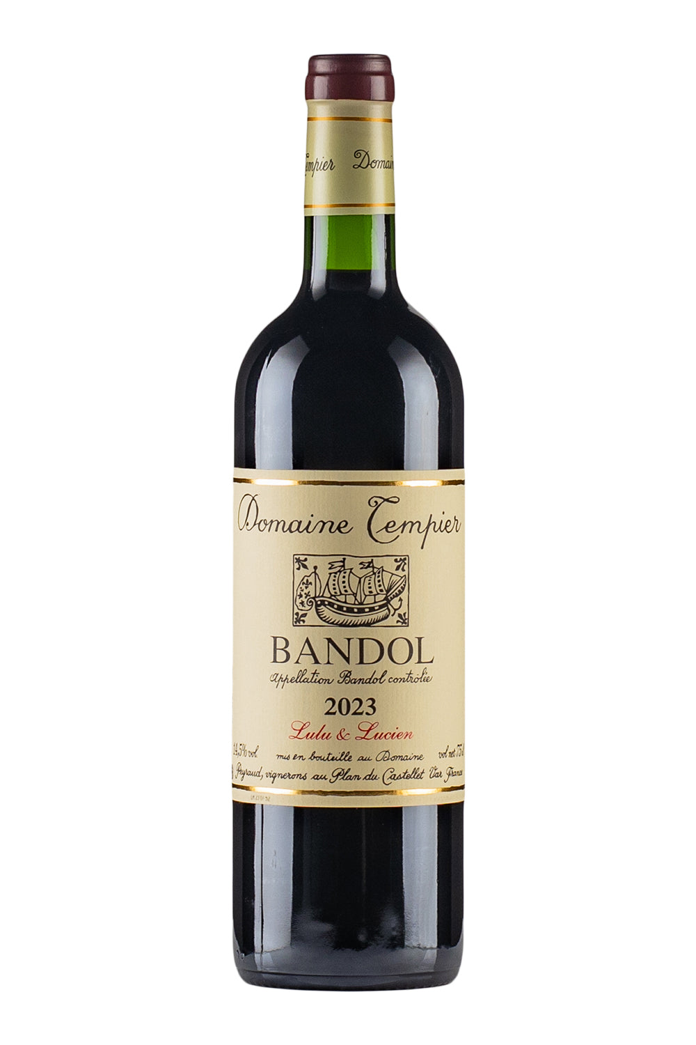 Bandol Lulu & Lucien Domaine Tempier 2023