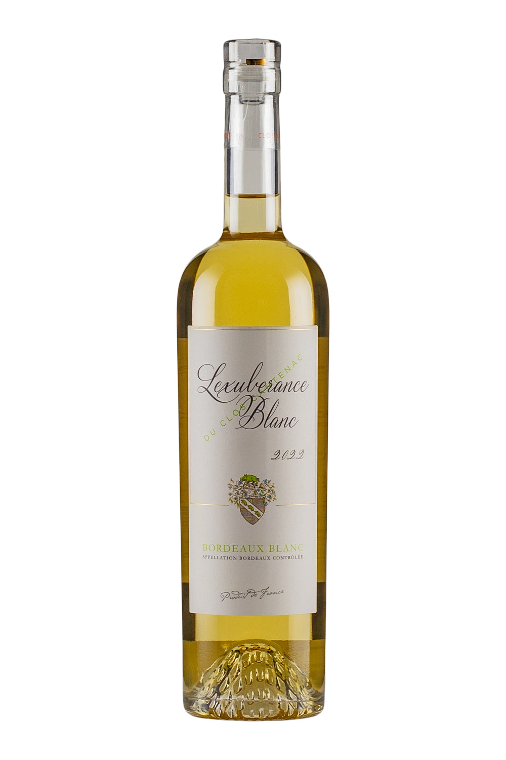 L`Exuberance Blanc du Clos Cantenac 2022