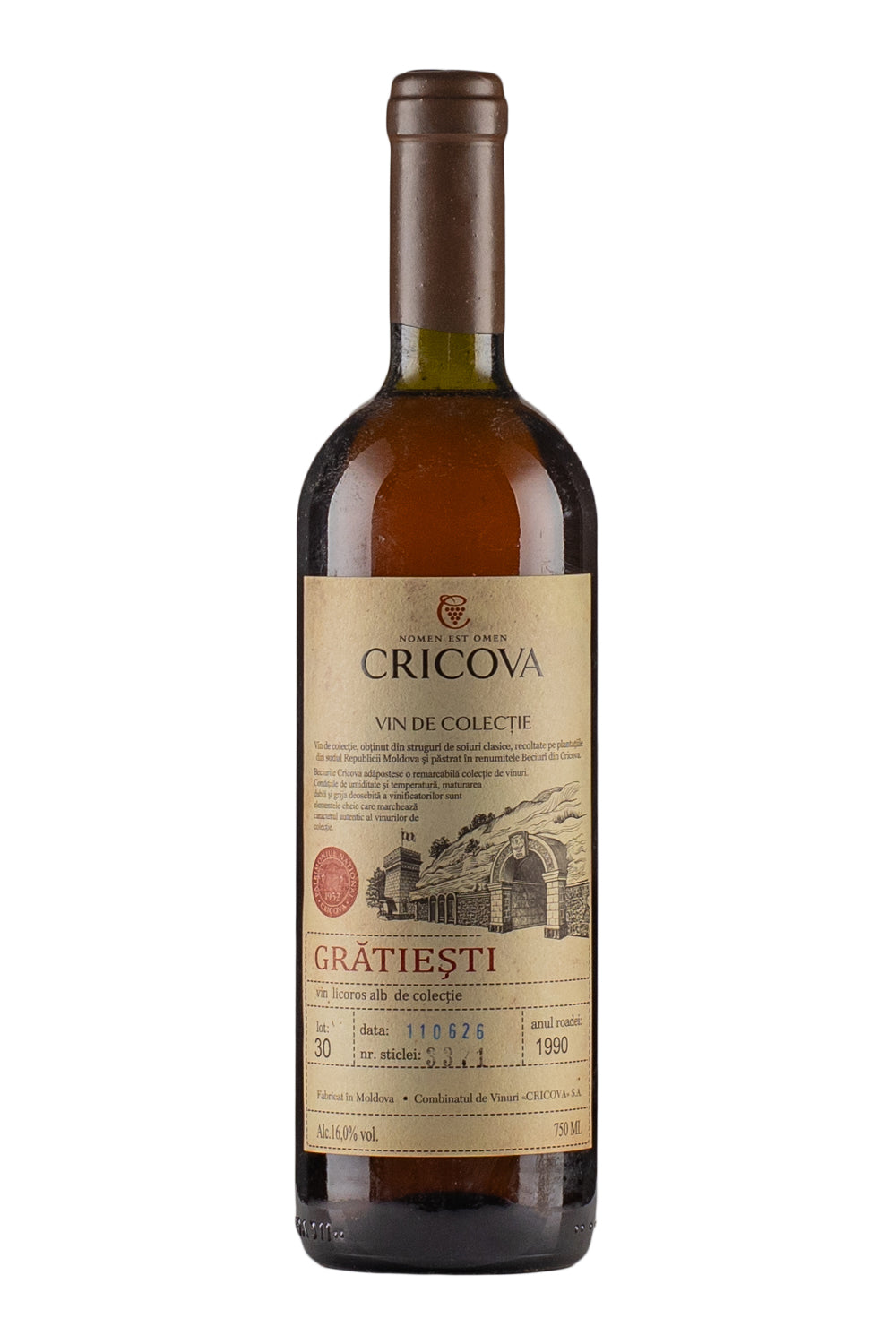 Cricova Gratiesti Sweet 1990