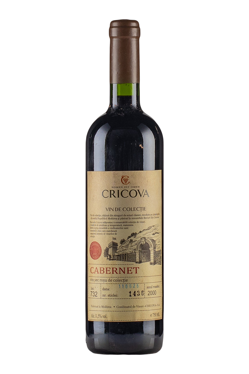 Cricova Cabernet 2000