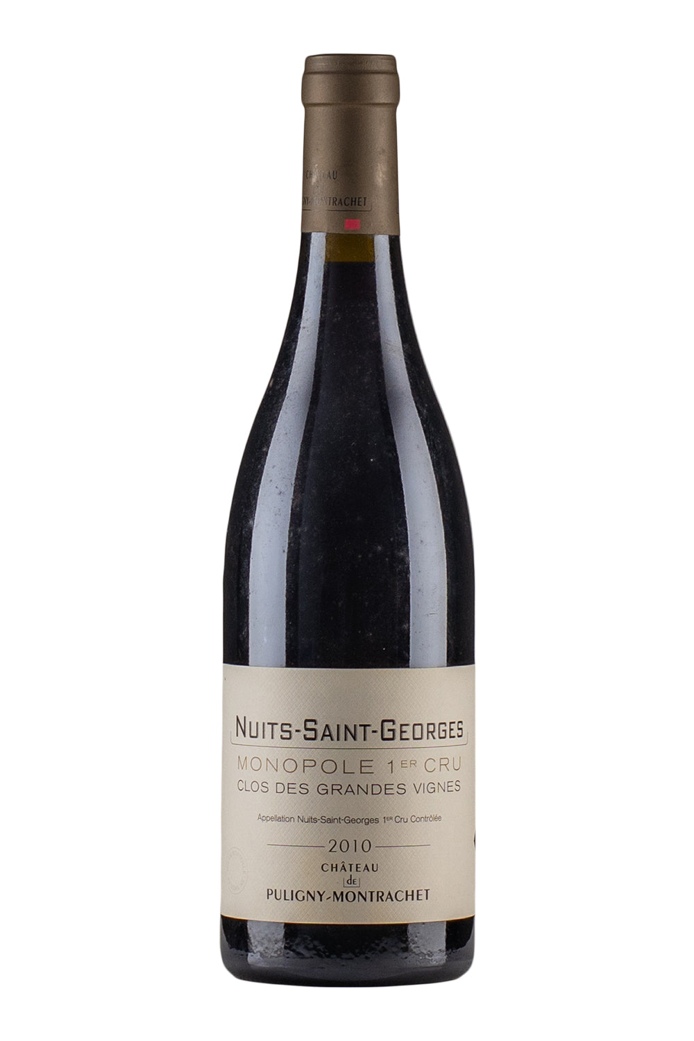 Nuits St Georges Clos des Grandes Vignes Chateau de Puligny Montrachet 2010