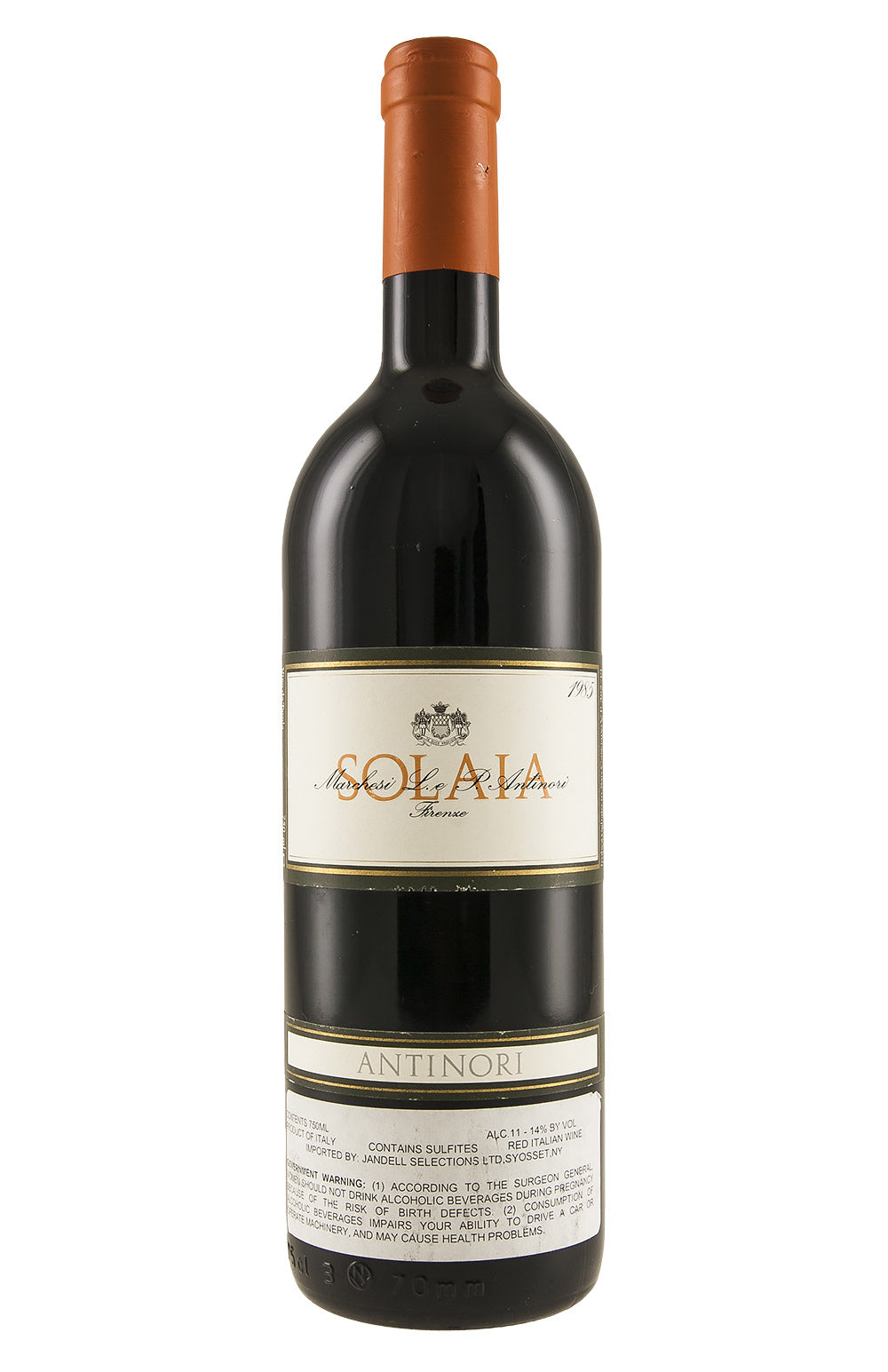 Solaia Marchesi Antinori 1985