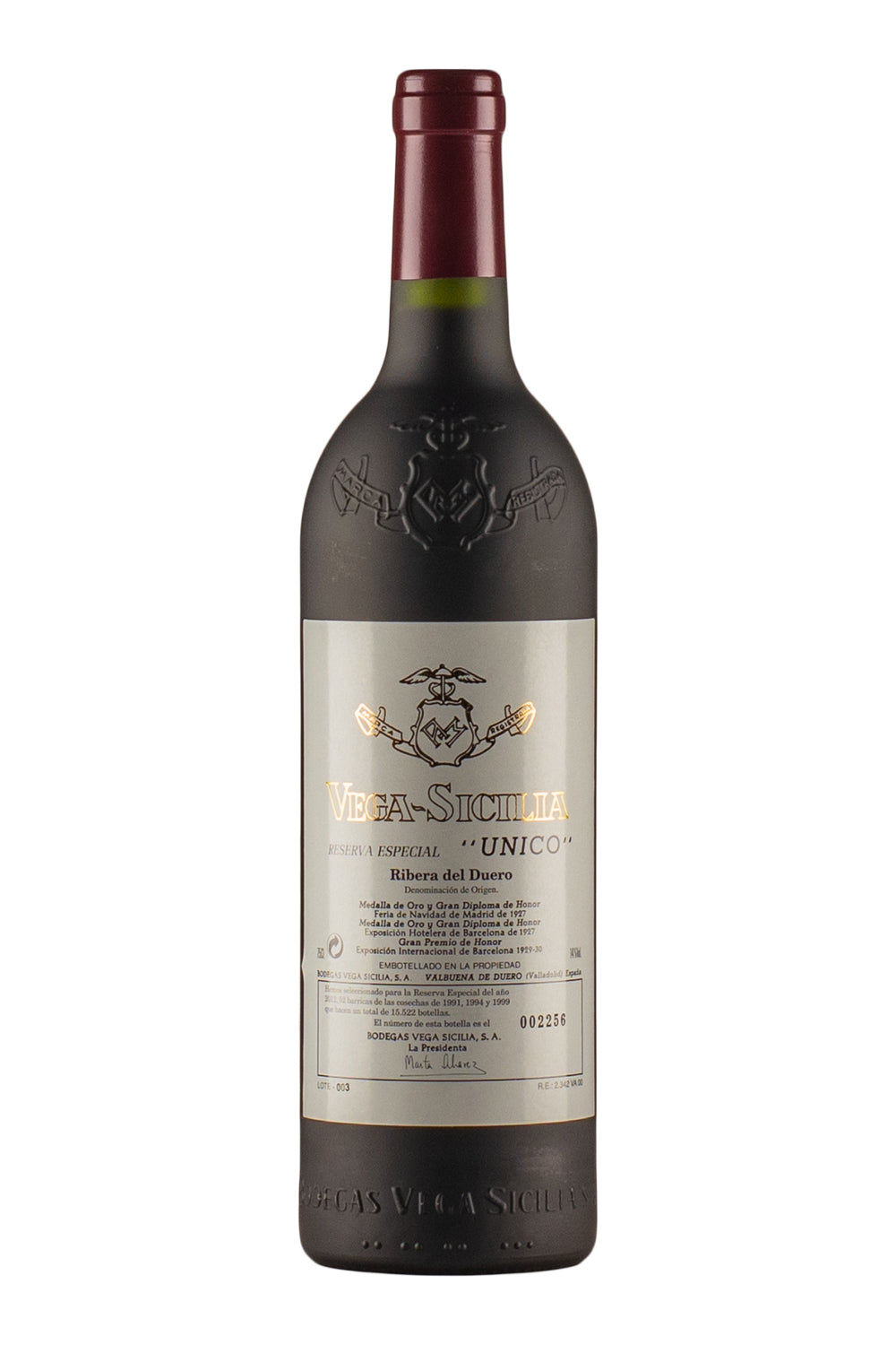 Vega Sicilia Reserva Especial 91 94 99 2012