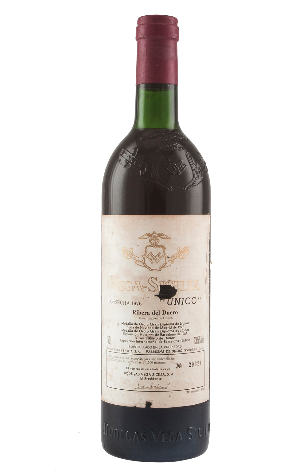 Vega Sicilia Unico 1976