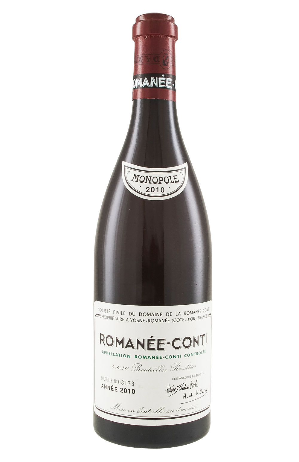 Romanee Conti DRC 2010