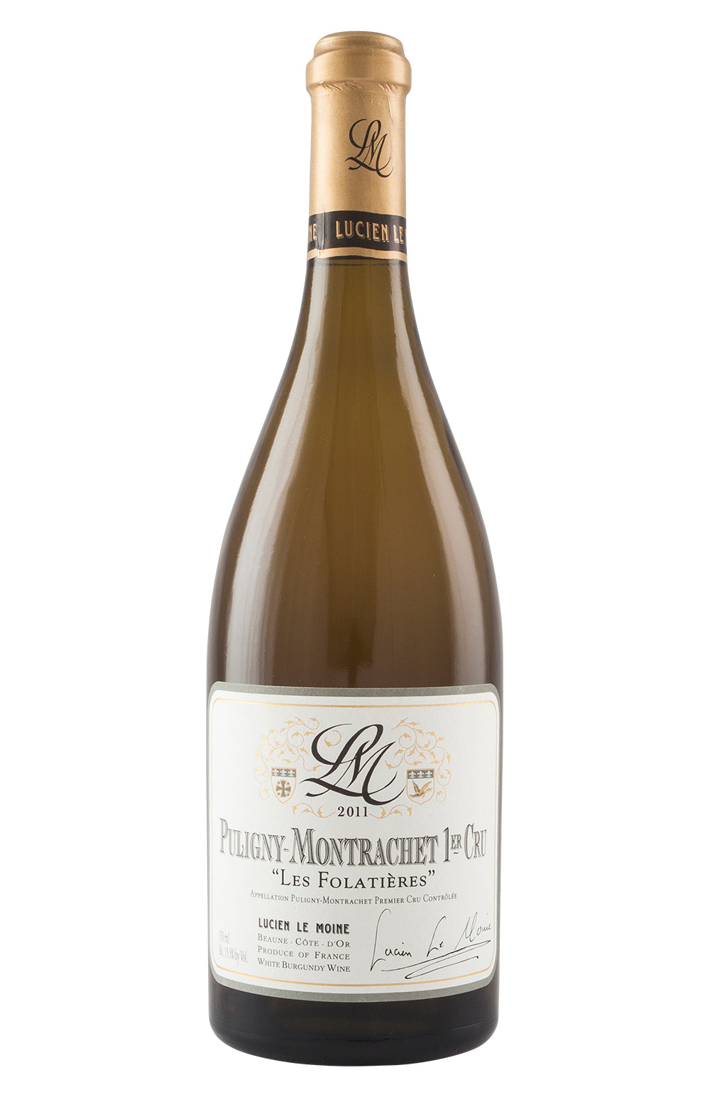Puligny Montrachet Les Folatieres Lucien Le Moine 2011