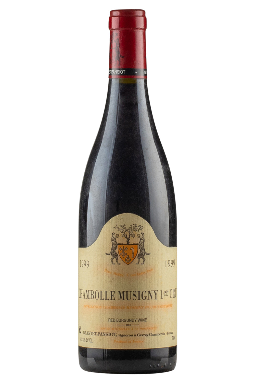 Chambolle Musigny 1er Cru Geantet Pansiot 1999