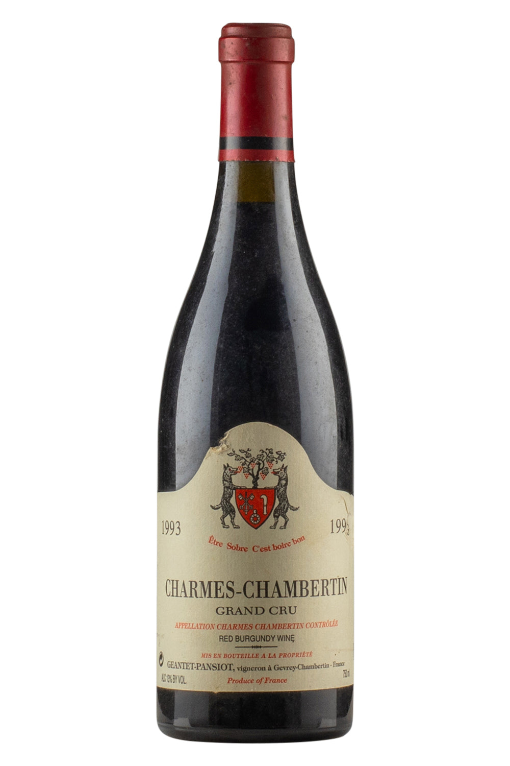 Charmes Chambertin Geantet Pansiot 1993