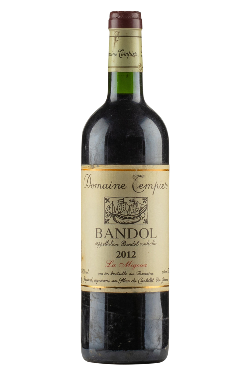 Bandol La Migoua Domaine Tempier 2012