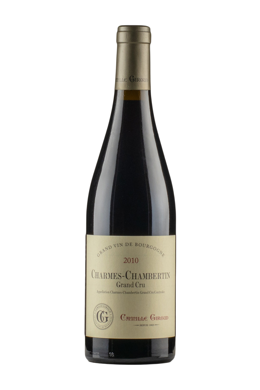 Charmes Chambertin Camille Giroud 2010