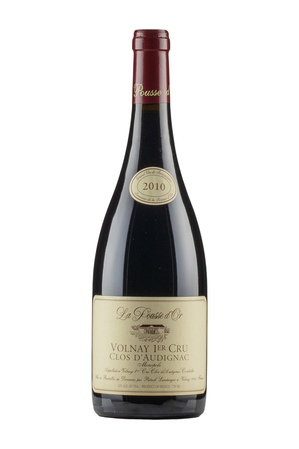 Volnay Clos d`Audignac Pousse d`Or 2010