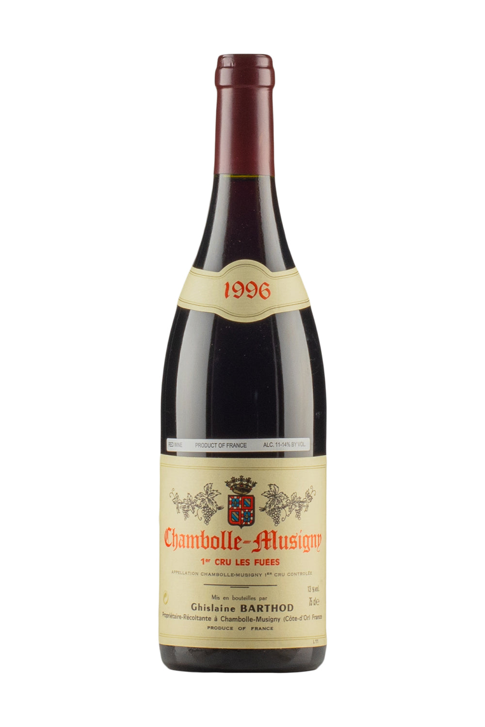 Chambolle Musigny Les Fuees Ghislaine Barthod 1996
