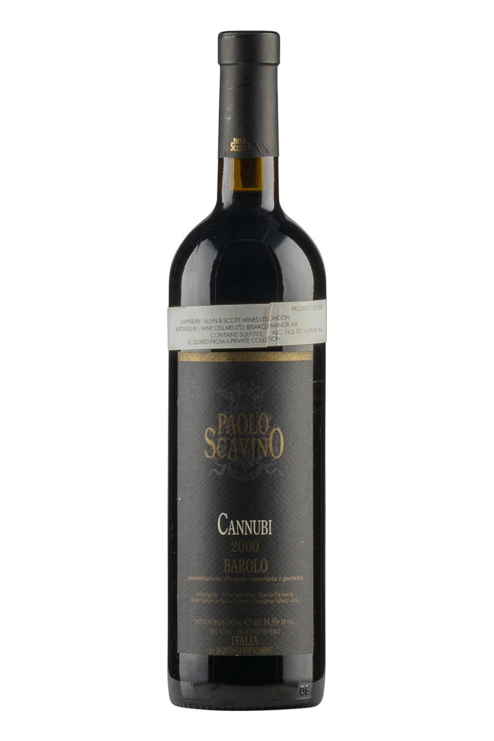 Barolo Cannubi Paolo Scavino 2000