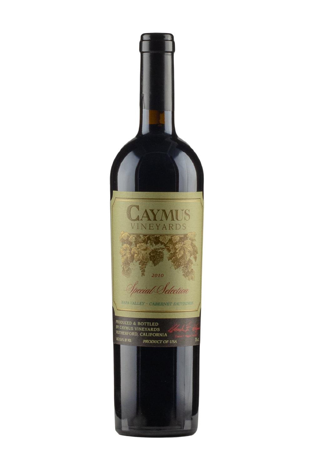 Caymus Vineyards Special Selection Cabernet Sauvignon 2010