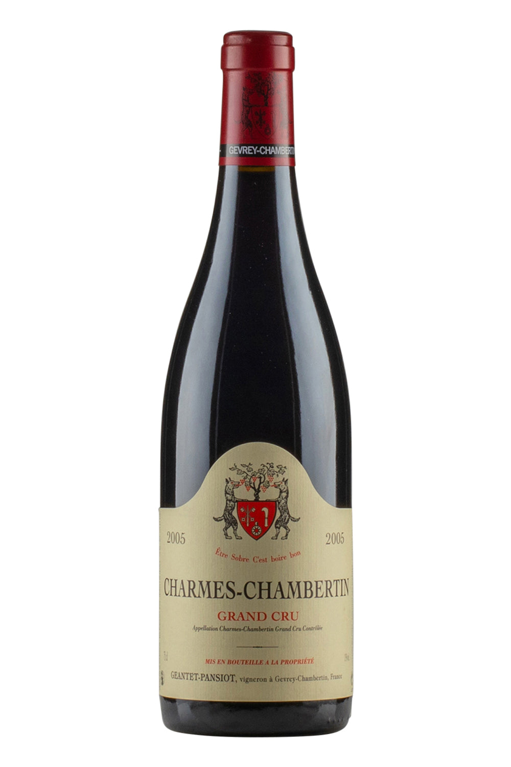 Charmes Chambertin Geantet Pansiot 2005