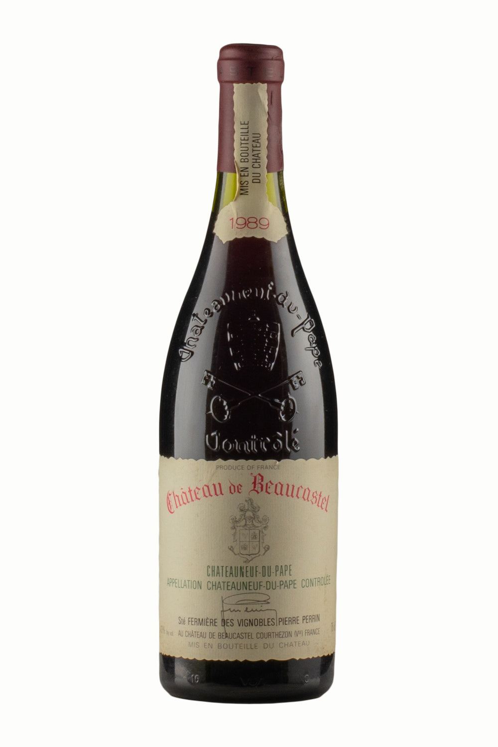 Chateauneuf du Pape Beaucastel 1989