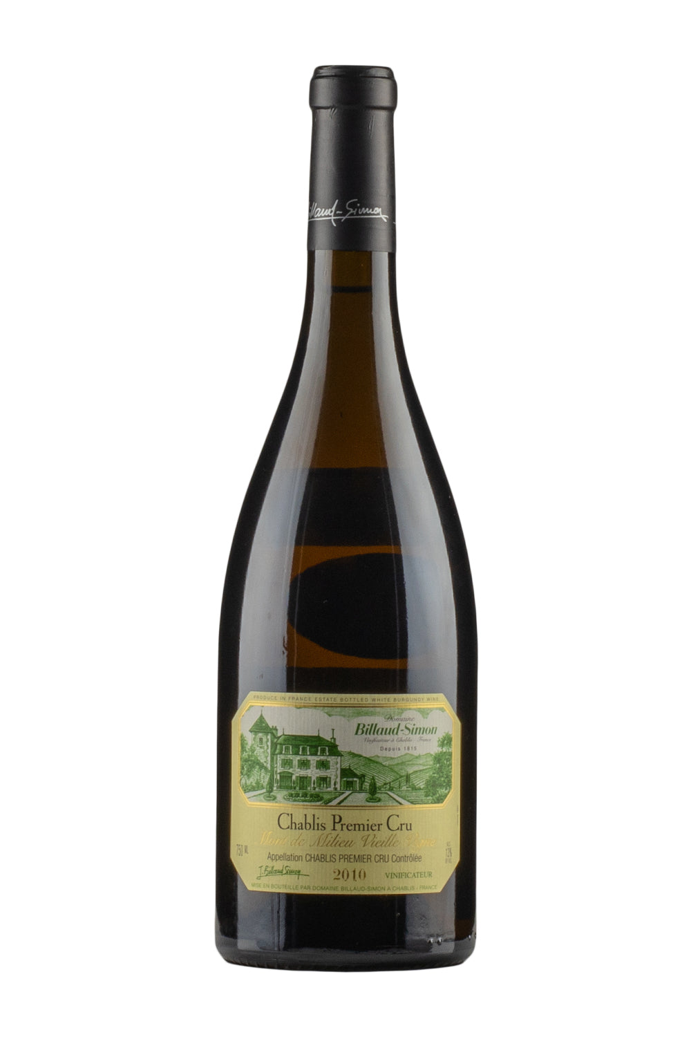 Chablis Mont de Milieu Billaud Simon 2010