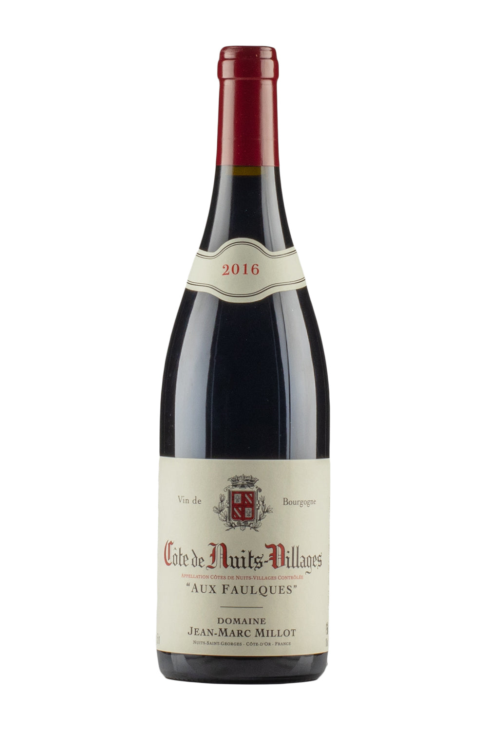 Cotes de Nuits Villages Aux Faulques Jean Marc Millot 2016