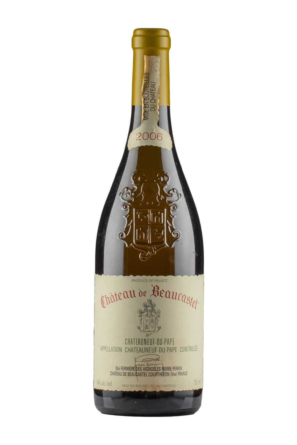 Chateauneuf du Pape Blanc Beaucastel 2006
