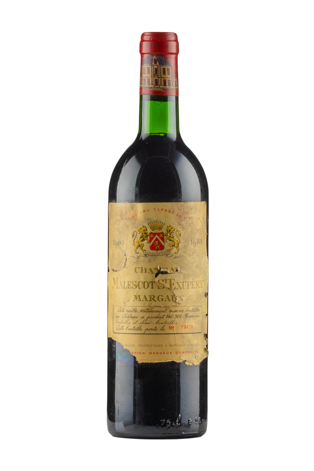 Malescot St Exupery (Damaged Label) 1983