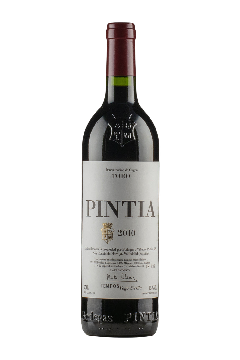 Vega Sicilia Pintia 2010