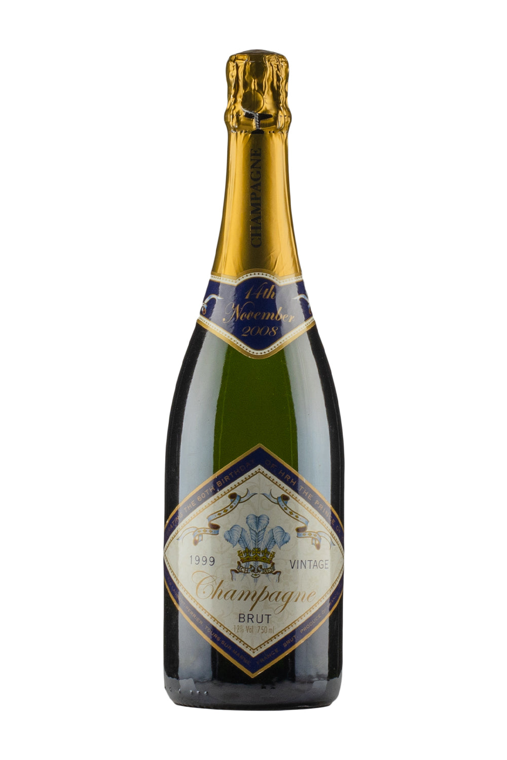 Laurent Perrier Vintage Prince of Wales 60th Birthday 1999