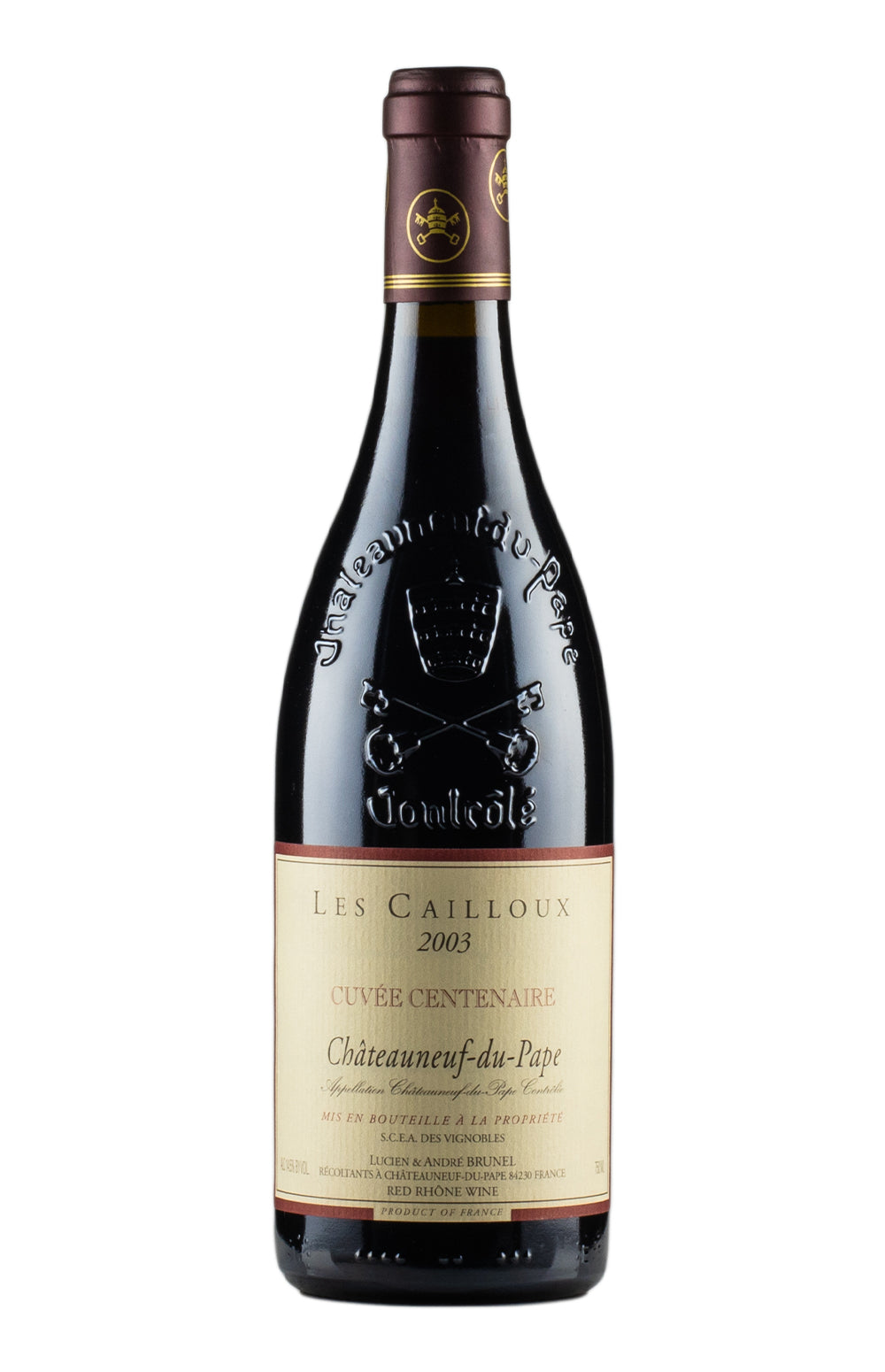 Chateauneuf du Pape Cuvee Centenaire Les Cailloux 2003