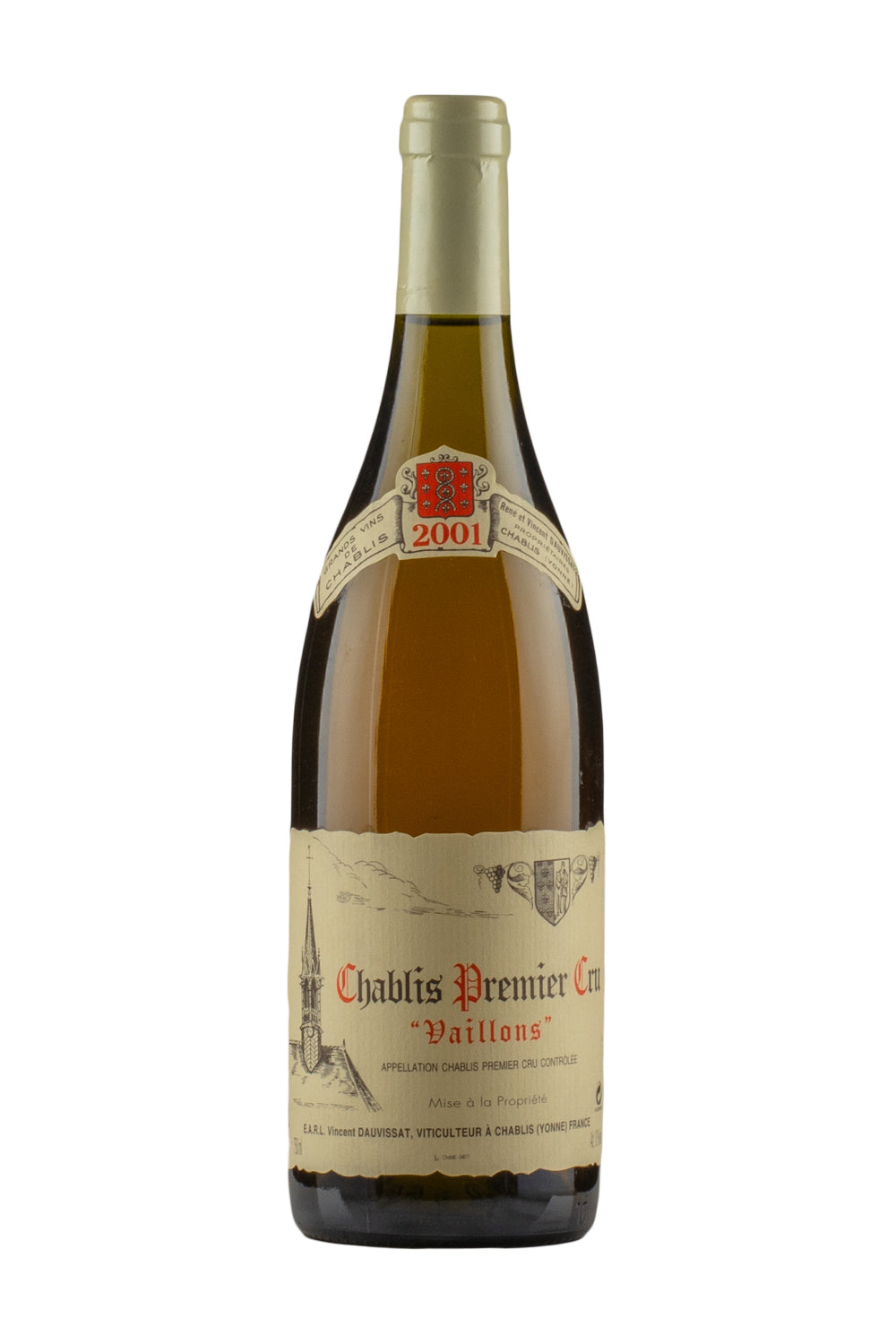 Chablis Vaillons Vincent Dauvissat 2001