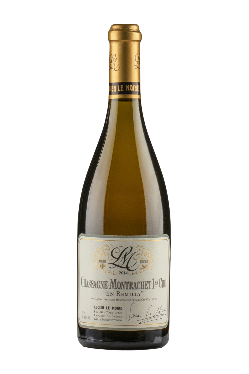 Chassagne Montrachet En Remilly Lucien Le Moine 2014