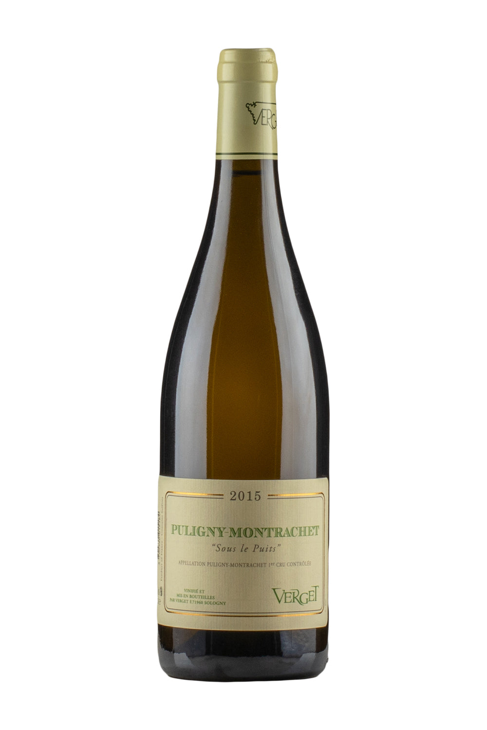 Puligny Montrachet Sous Le Puits Verget 2015