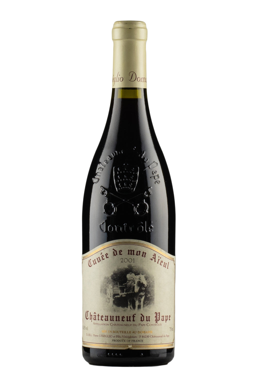 Chateauneuf du Pape Cuvee de Mon Aieul Pierre Usseglio 2001