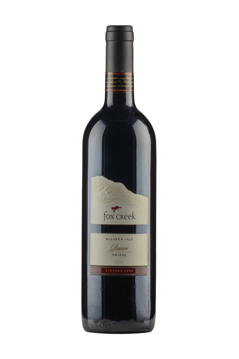 Fox Creek Reserve Shiraz 2002