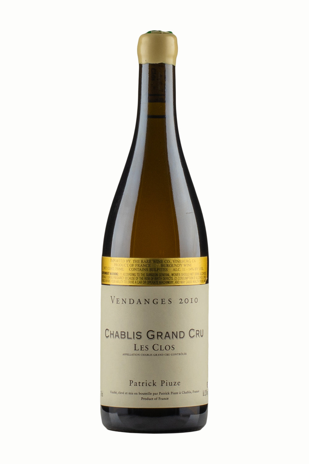 Chablis Les Clos Patrick Piuze 2010