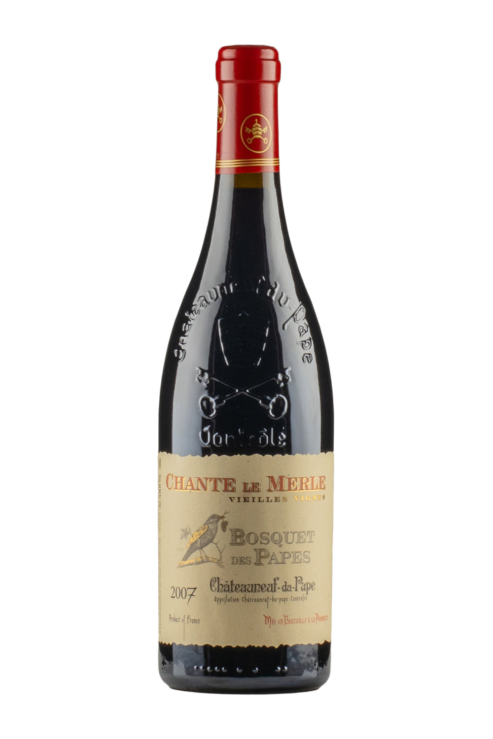 Chateauneuf du Pape Chante le Merle Bosquet des Papes 2007