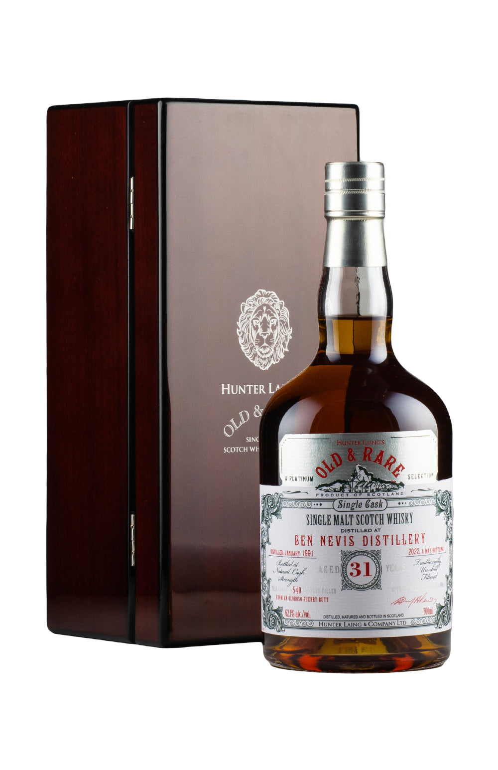 Ben Nevis 31 Year Old `Old and Rare`  Hunter Laing 1991