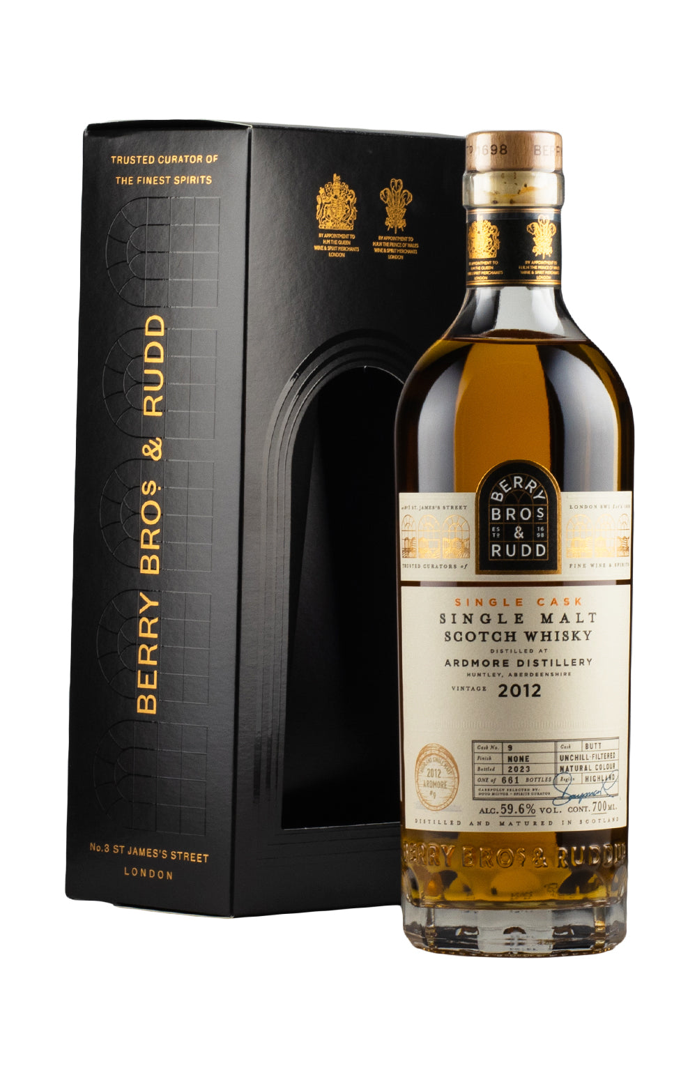 Ardmore Cask 9 Berry Brothers 2012