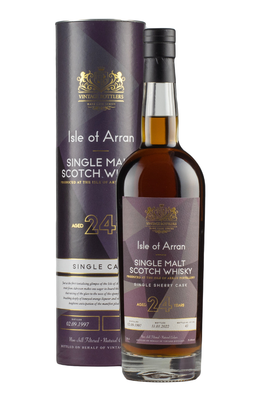 Arran 24 Year Old Vintage Bottlers 1997
