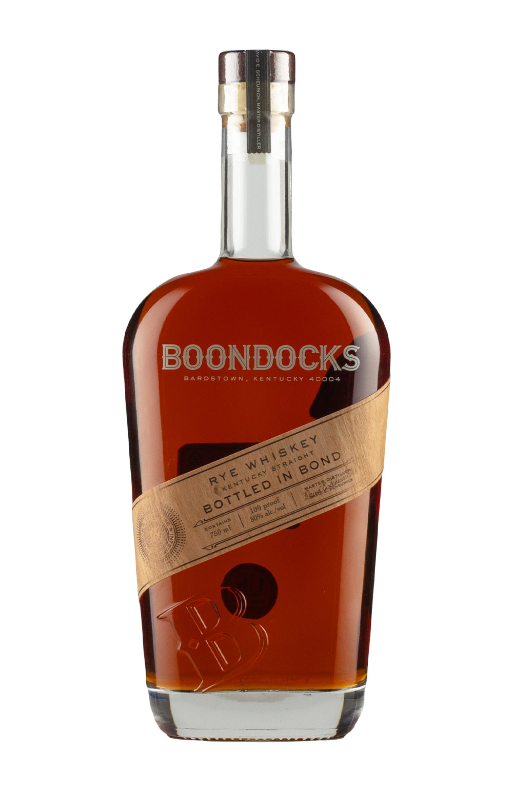 Boondocks 4 Year Old Rye Bottled in Bond