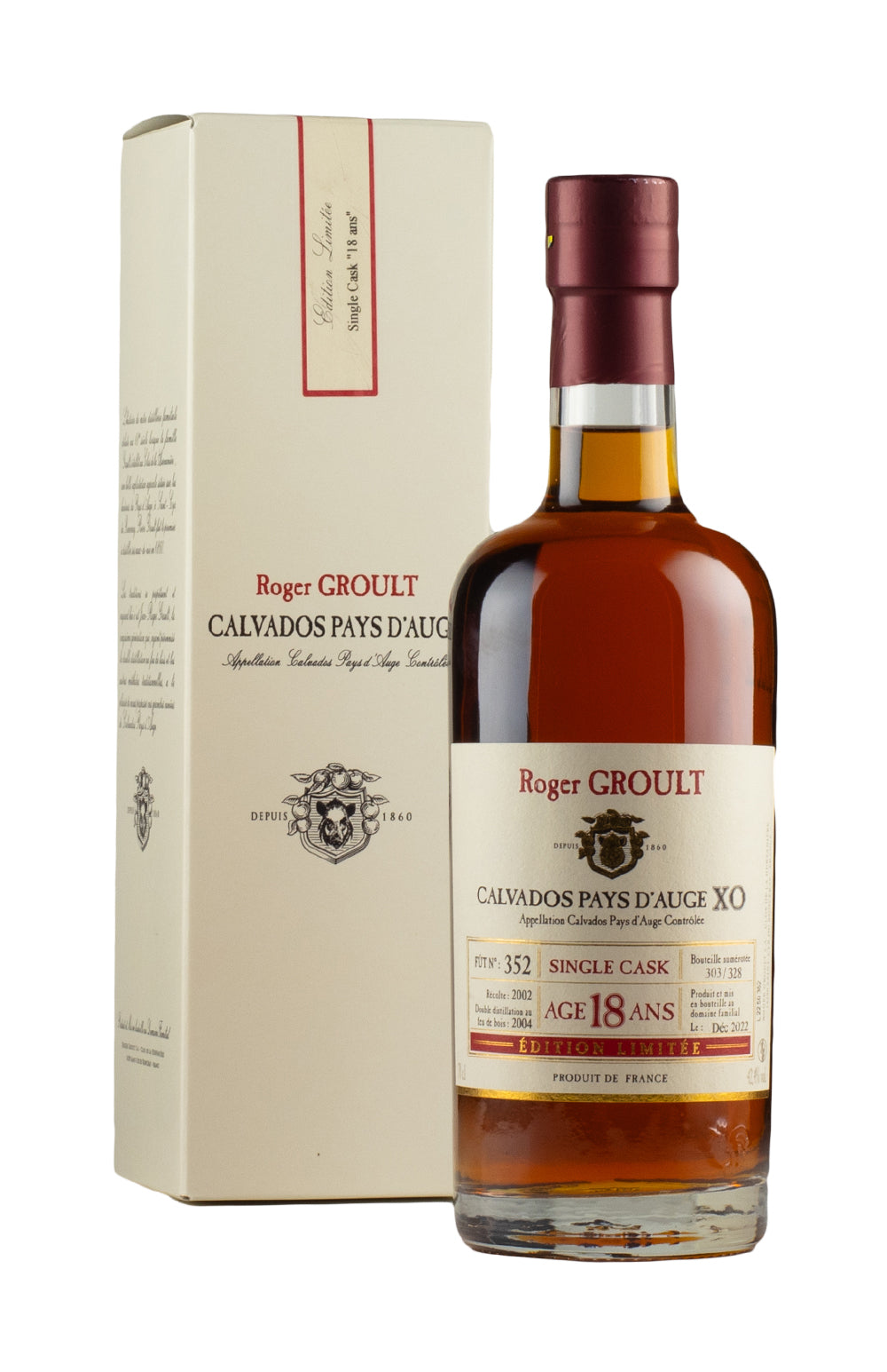 Roger Groult 18 Year Old Single Cask XO