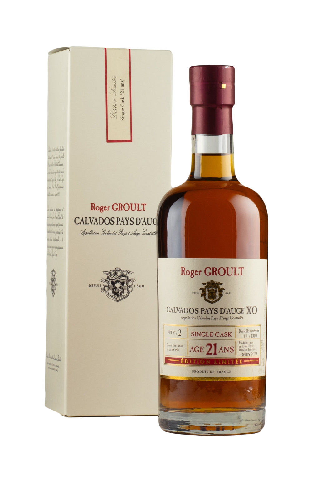 Roger Groult 21 Year Old Single Cask XO