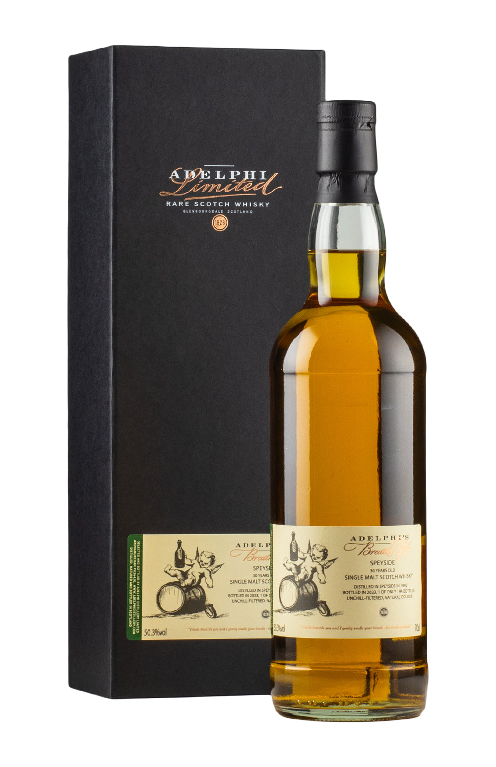 Breath of Speyside 30 Year Old Adelphi 1992