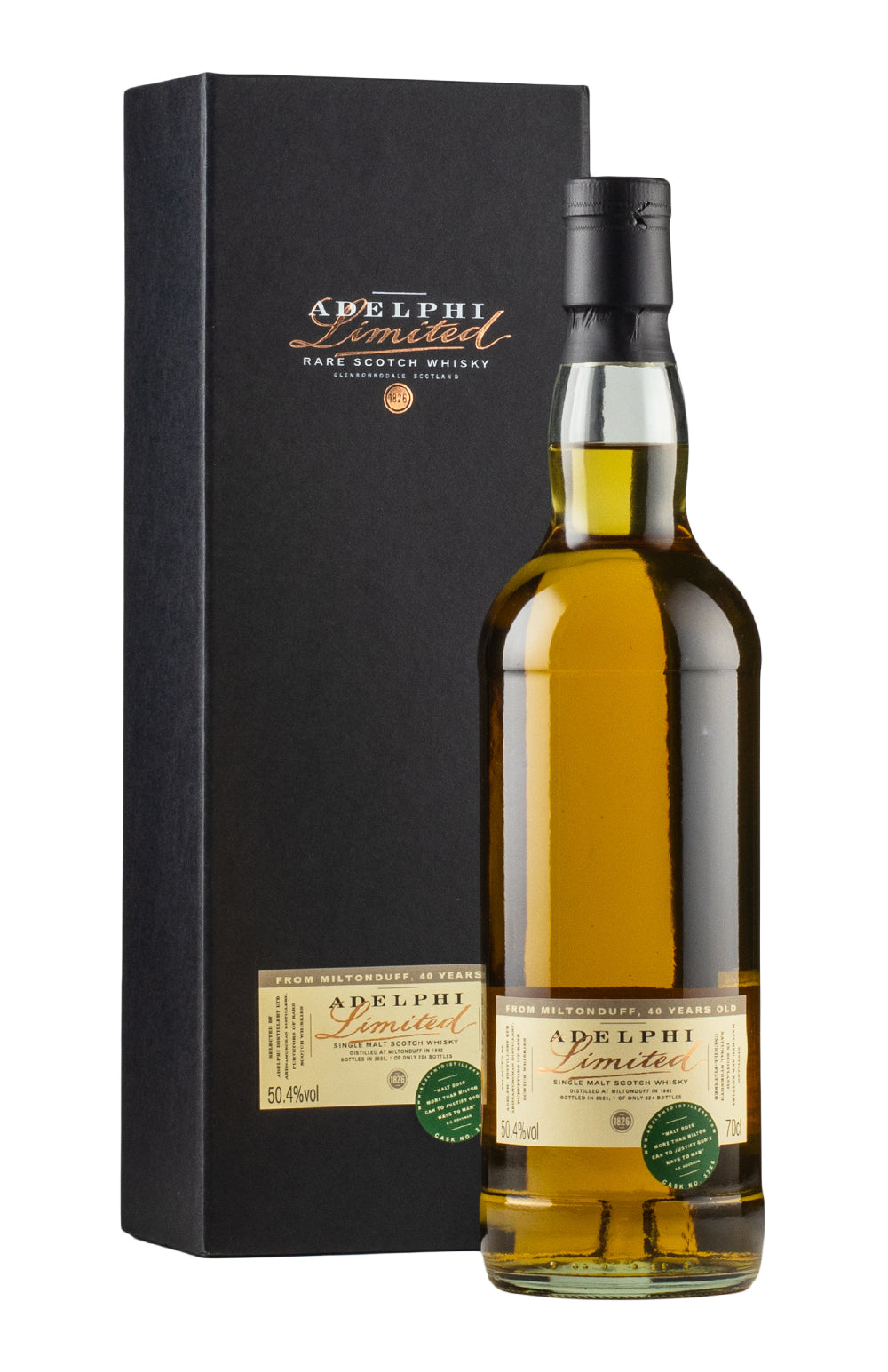 Miltonduff 40 Year Old Adelphi 1982