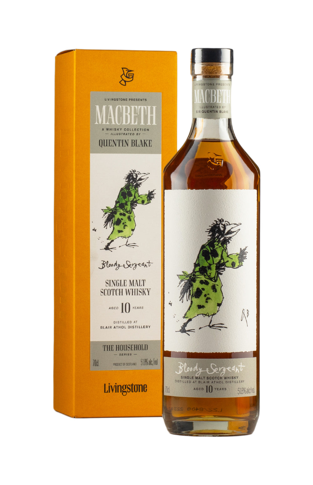 Blair Athol 10 Year Old Bloody Sergeant Macbeth Collection