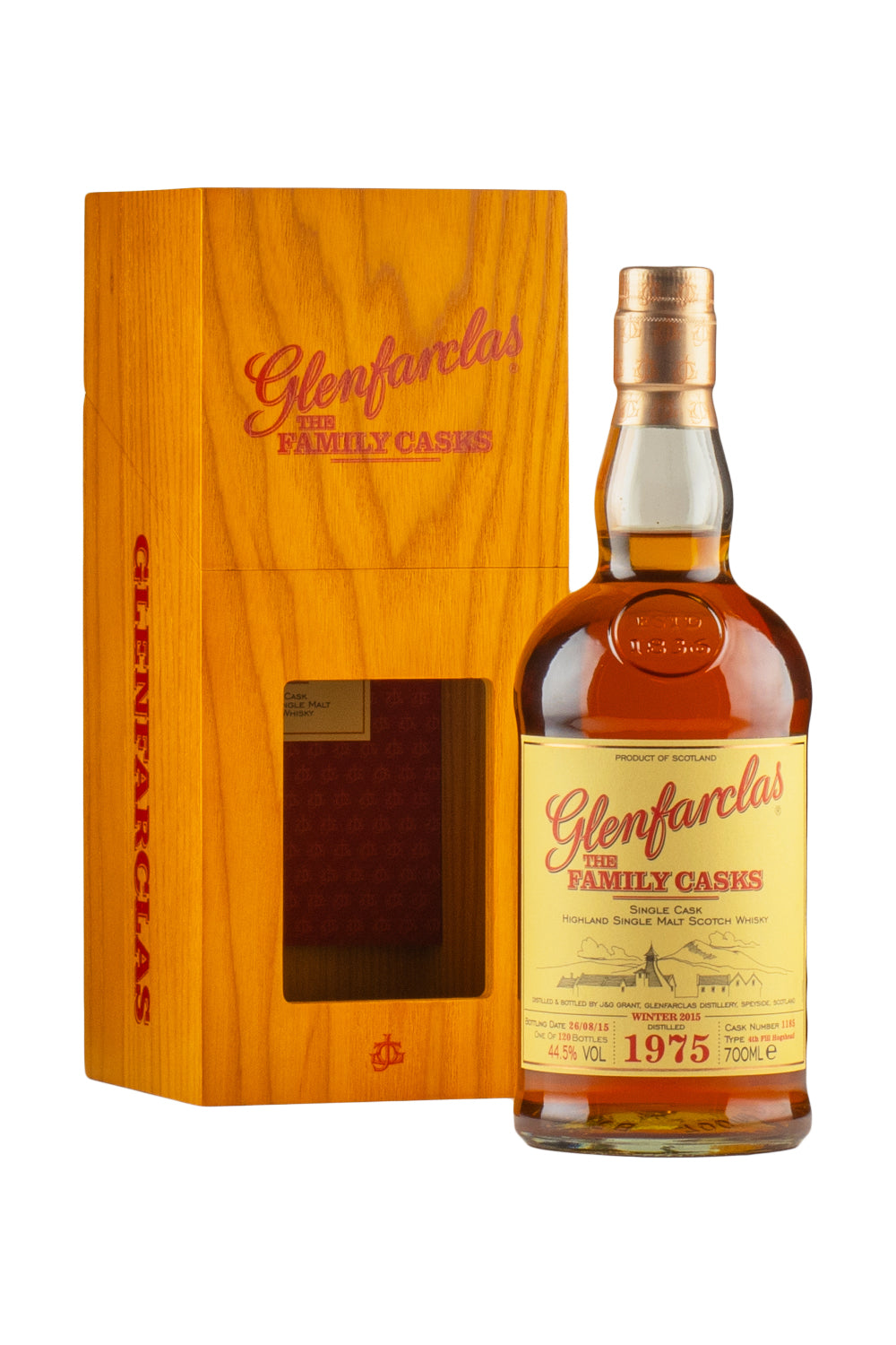 Glenfarclas 40 Year Old Family Cask 1185 1975