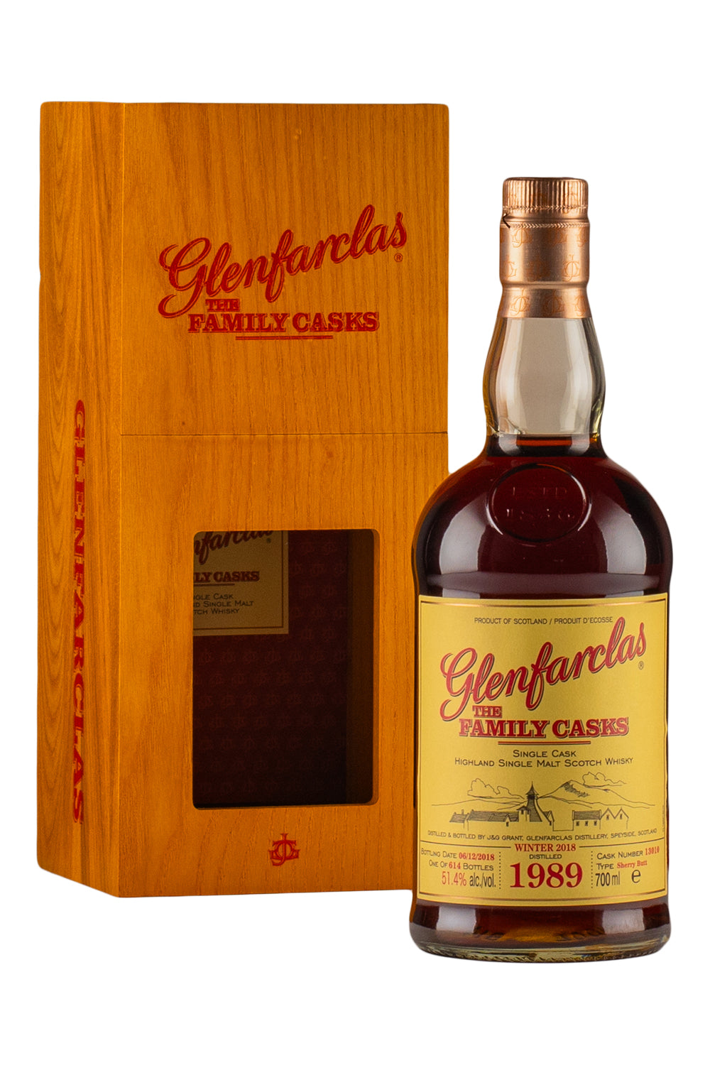 Glenfarclas 28 Year Old Family Cask 13010 1989