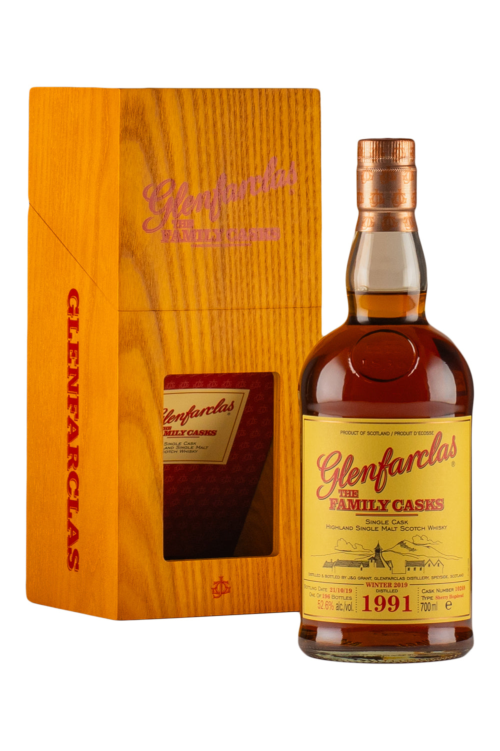 Glenfarclas 27 Year Old Family Cask 10629 1991