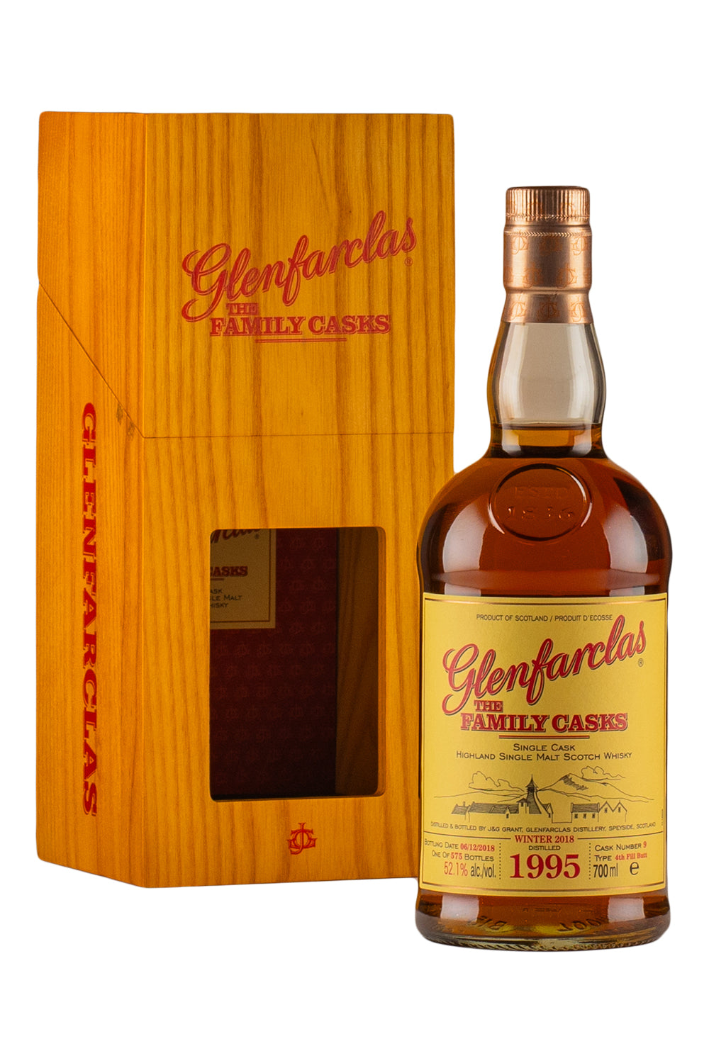 Glenfarclas 23 Year Old Family Cask 9 1995
