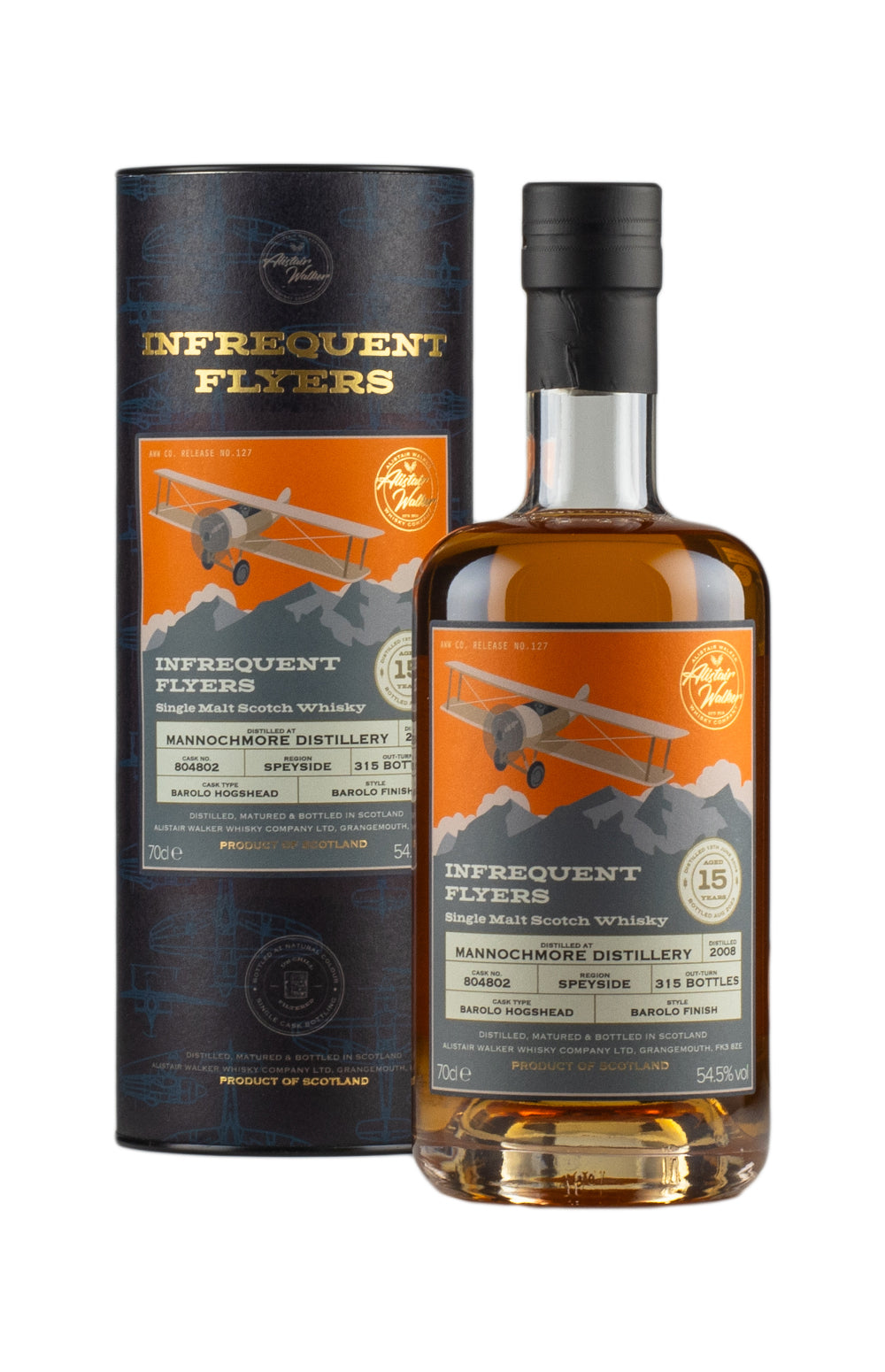 Mannochmore 15 Year Old Infrequent Flyers Batch 14 2008