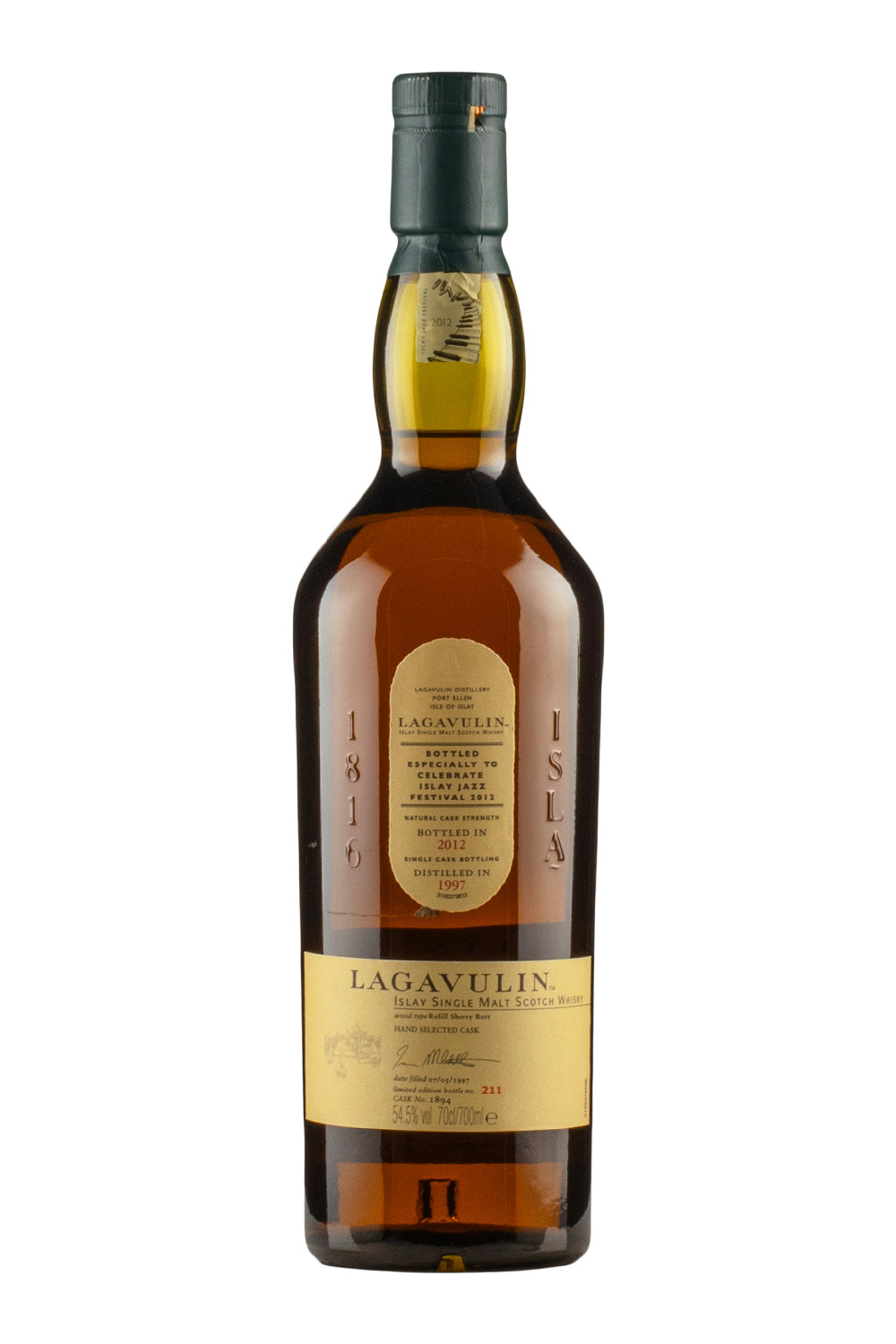 Lagavulin Single Sherry Cask #1894 Jazz Festival (2012 Release) 1997