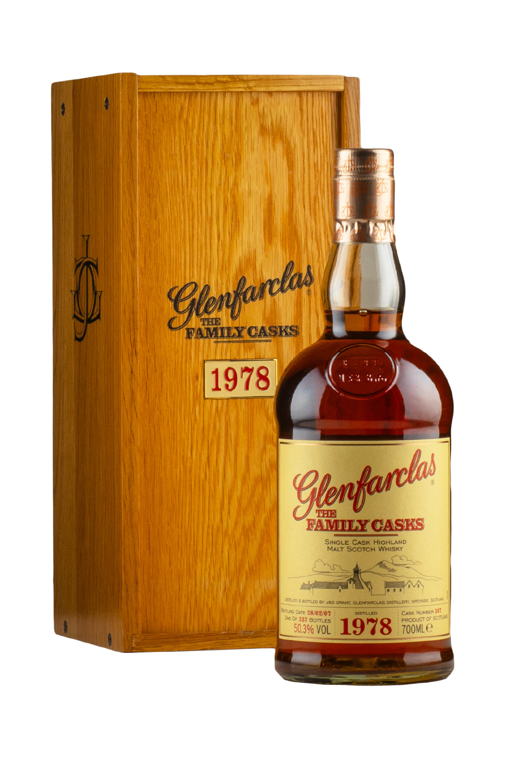 Glenfarclas Family Cask 587 (Release 1) 1978